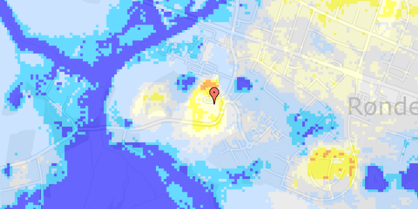 Ekstrem regn på Strandbakken 1, st. 7