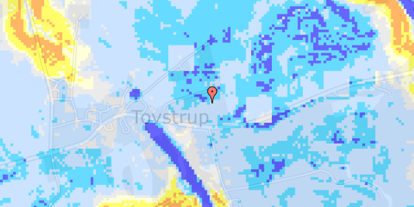 Ekstrem regn på Haldgårdsvej 8