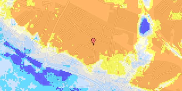 Ekstrem regn på Møgelparken 160