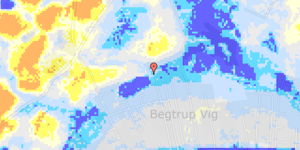 Ekstrem regn på Marsvej 25