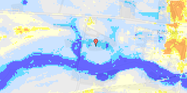 Ekstrem regn på Lærkevang 43