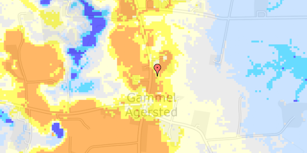 Ekstrem regn på Præstbrovej 84