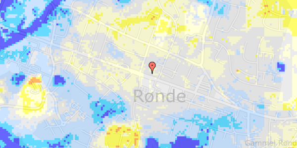 Ekstrem regn på Hovedgaden 50A, 1. 2