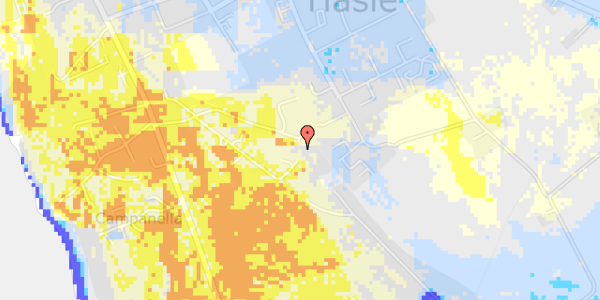 Ekstrem regn på Hasle Hytteby 27