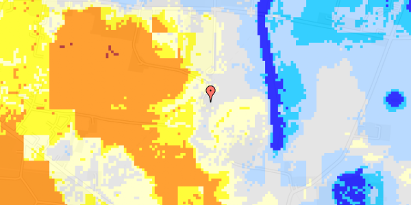 Ekstrem regn på Ladelundvej 80B