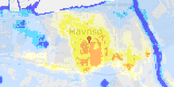 Ekstrem regn på Havnsøgårdsvej 5