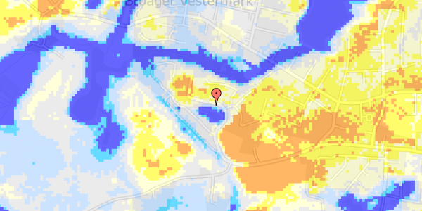 Ekstrem regn på Nejs Bjerg 37C