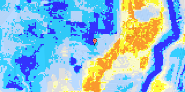 Ekstrem regn på Sognefogedvej 16