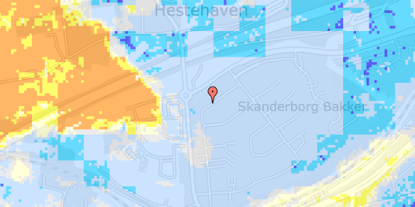 Ekstrem regn på Augustas Vænge 14