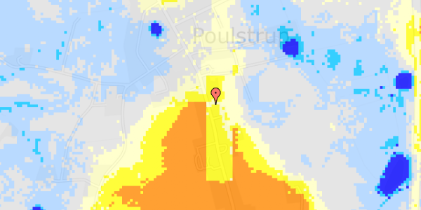 Ekstrem regn på Hovedgaden 52