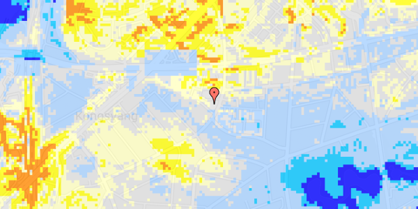 Ekstrem regn på Husumvej 2