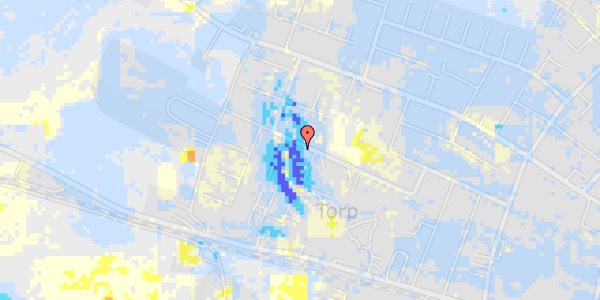 Ekstrem regn på Islandsvej 29