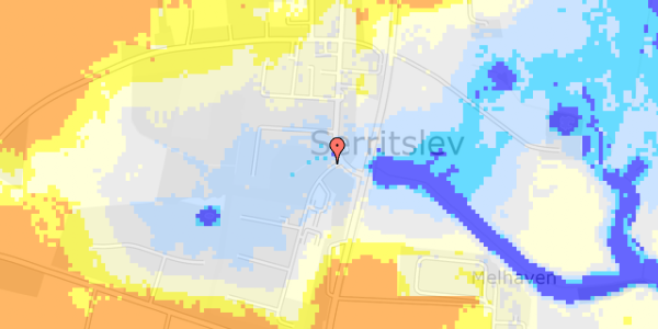 Ekstrem regn på Syrenvej 1