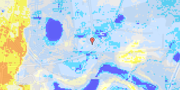 Ekstrem regn på Trondhjemsvej 28