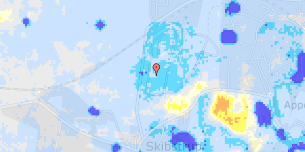 Ekstrem regn på Brovangsvej 17