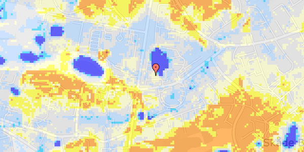 Ekstrem regn på Emiliedalsvej 3, st. 3