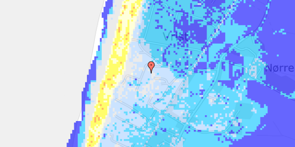 Ekstrem regn på Hvilehjemsvej 19