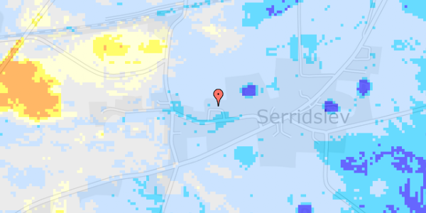 Ekstrem regn på Nederbyen 11C, st. 