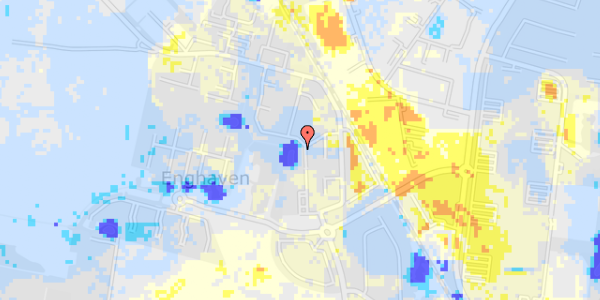 Ekstrem regn på Grev Moltkevej 26