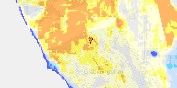 Ekstrem regn på Skovhøjen 5