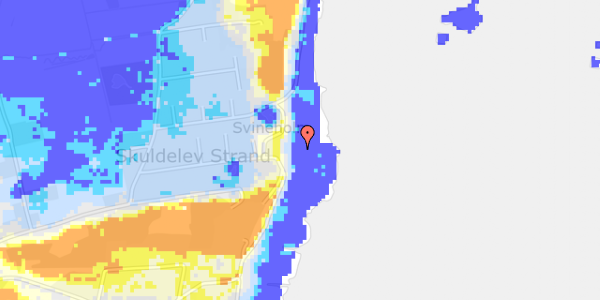 Ekstrem regn på Nikolajsensvej 35