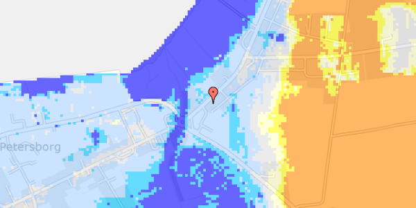 Ekstrem regn på Aggersundvej 2A