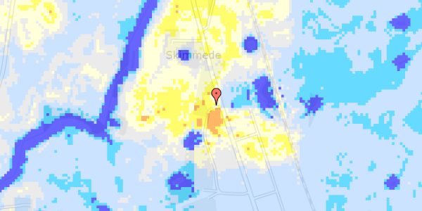 Ekstrem regn på Digemosevej 4