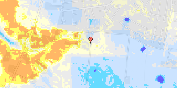 Ekstrem regn på Brasholmvej 5