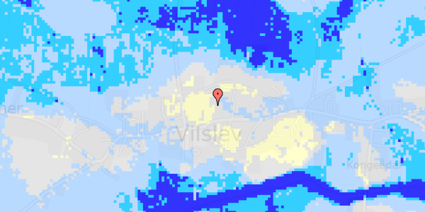 Ekstrem regn på Nørrebyvej 21