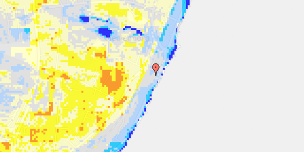 Ekstrem regn på Strandvejen 100D