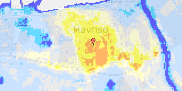 Ekstrem regn på Havnsøgårdsvej 11