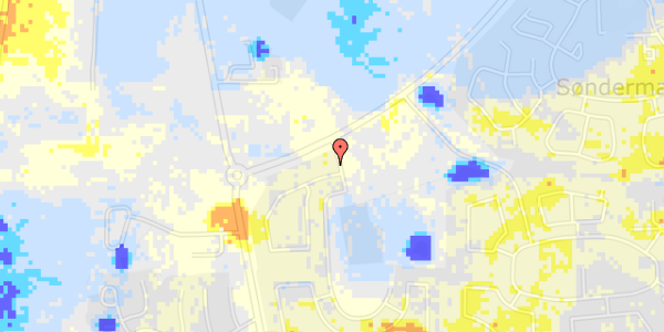 Ekstrem regn på Kongehøj 35