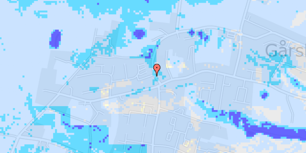 Ekstrem regn på Mølletoften 26E