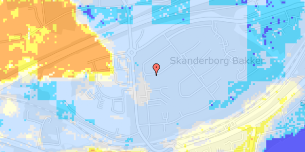 Ekstrem regn på Augustas Vænge 30