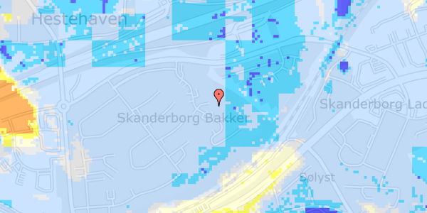 Ekstrem regn på Kongefolden 57