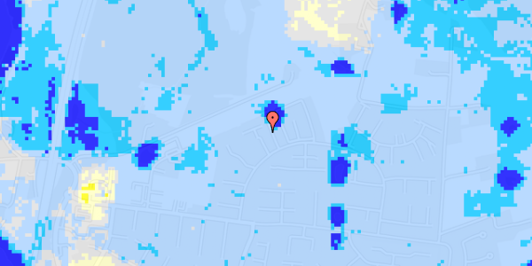 Ekstrem regn på Hasselvangen 103