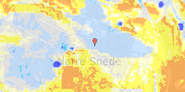 Ekstrem regn på Bredgade 22B