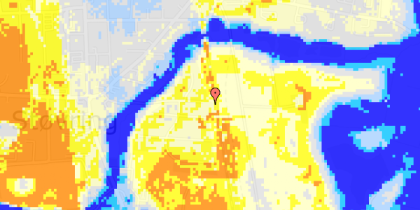 Ekstrem regn på Ledvogtervej 196