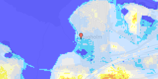 Ekstrem regn på Haveforeningen Norringholm 552