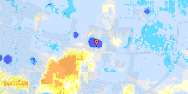 Ekstrem regn på Egenappevej 95