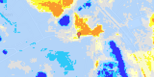 Ekstrem regn på Pennehave 2