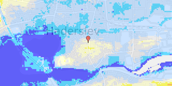 Ekstrem regn på Domkirkepladsen 5