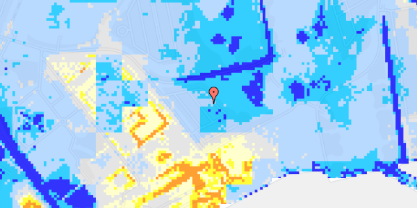 Ekstrem regn på Hf. Bergmannshave 78