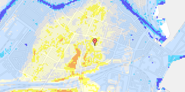 Ekstrem regn på Ryesgade 12