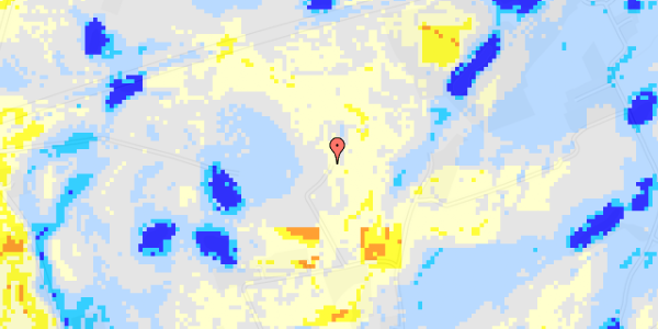 Ekstrem regn på Balskovhøjvej 2C