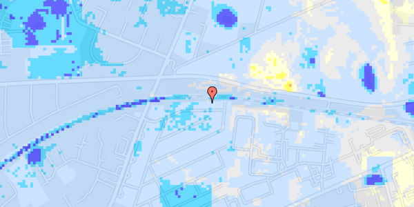 Ekstrem regn på Østervang 681