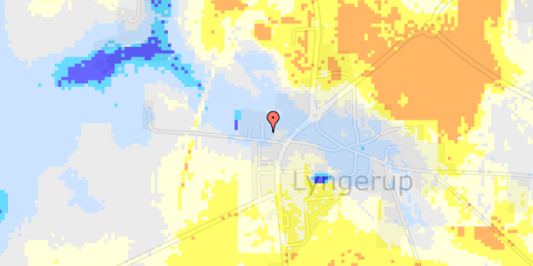 Ekstrem regn på Gammel Dalbyvej 4A