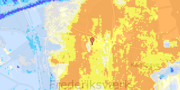 Ekstrem regn på Krudttårnsbakken 11, 1. mf