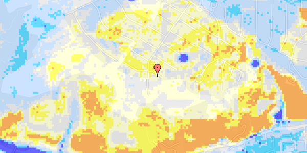 Ekstrem regn på Adonisvej 87