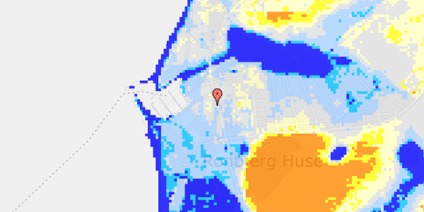 Ekstrem regn på Livøvej 96A